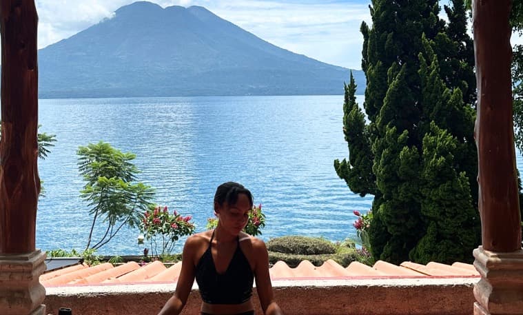 The yoga shala at Villas del Carmen 3