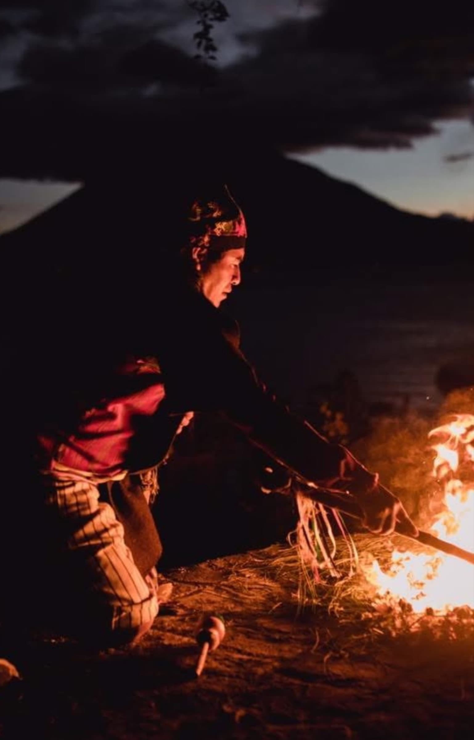 Moments from ceremonies and gatherings at Lake Atitlán